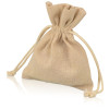 Мешочек подарочный, лен, малый, натуральный