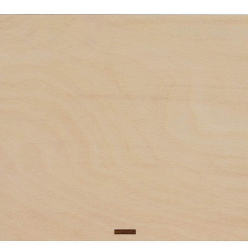 Деревянная коробка для гирлянды с наполнителем-стружкой "Ларь"