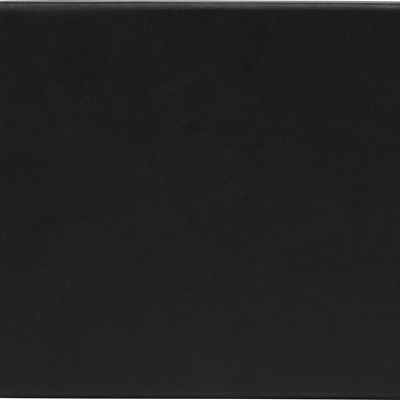 Подарочная коробка с эфалином Obsidian M 167 х 157 х 63, черный