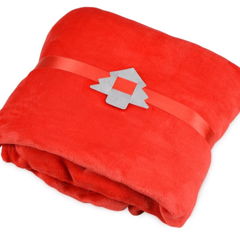 Новогодняя бирка для пледов "Елочка", серебристый