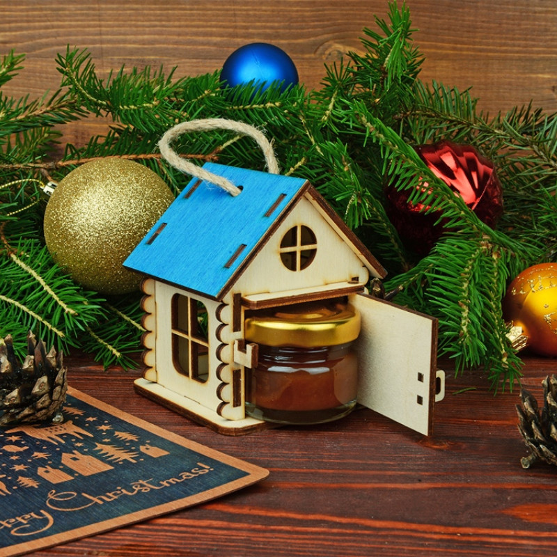 Игрушка Домик упаковка, синий