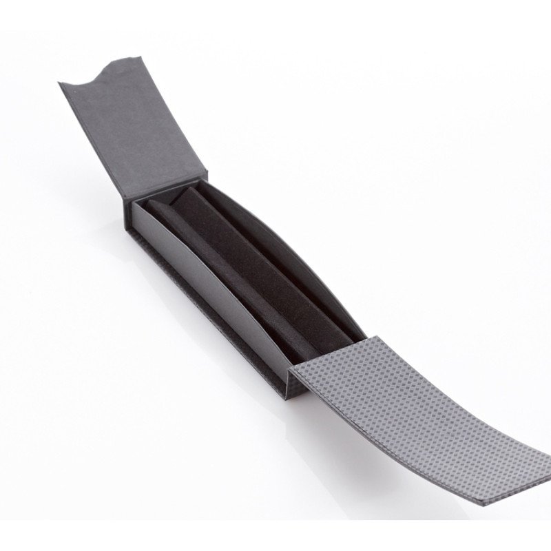 Чехол с магнитным замком "ETUI" в черном цвете для одной письменной принадлежности