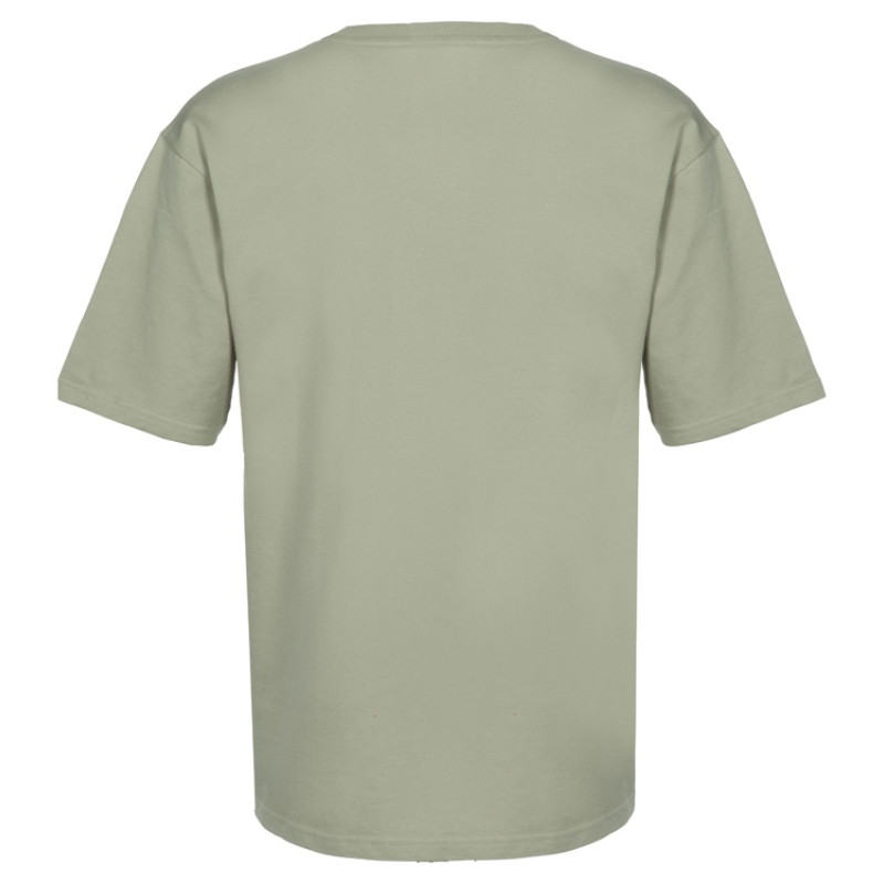 Футболка из френч терри «Warsaw» унисекс 220гр, оливковый