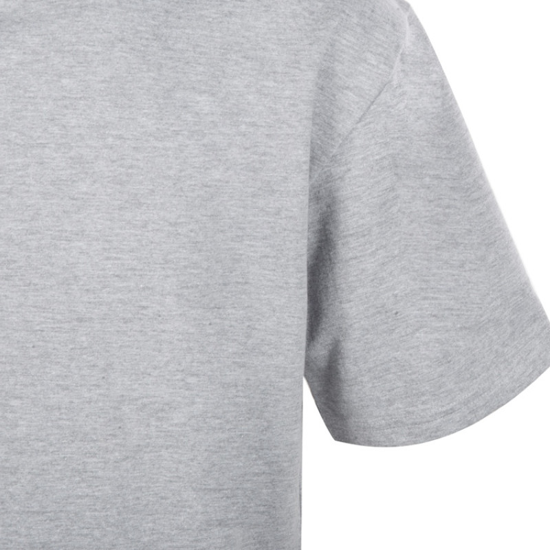 Футболка из френч терри «Warsaw» унисекс 220гр, серый меланж