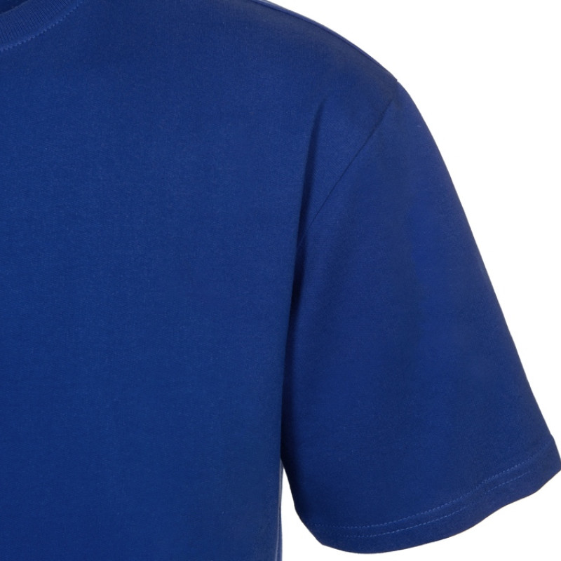 Футболка из френч терри «Warsaw» унисекс 220гр, кл. синий Футболка из френч терри «Warsaw» унисекс 220гр, кл. синий