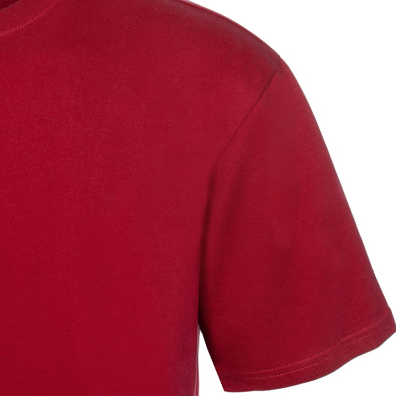 Футболка из френч терри «Warsaw» унисекс 220гр, красный