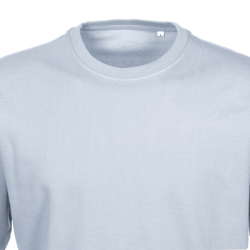 Футболка из френч терри «Warsaw» унисекс 220гр, небесно-голубой