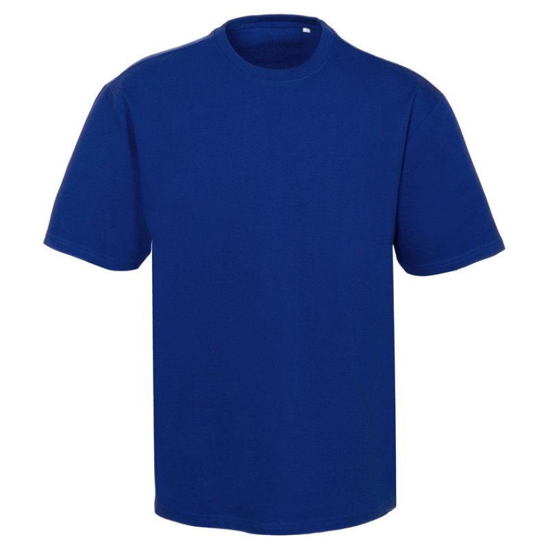 Футболка из френч терри «Warsaw» унисекс 220гр, кл. синий Футболка из френч терри «Warsaw» унисекс 220гр, кл. синий