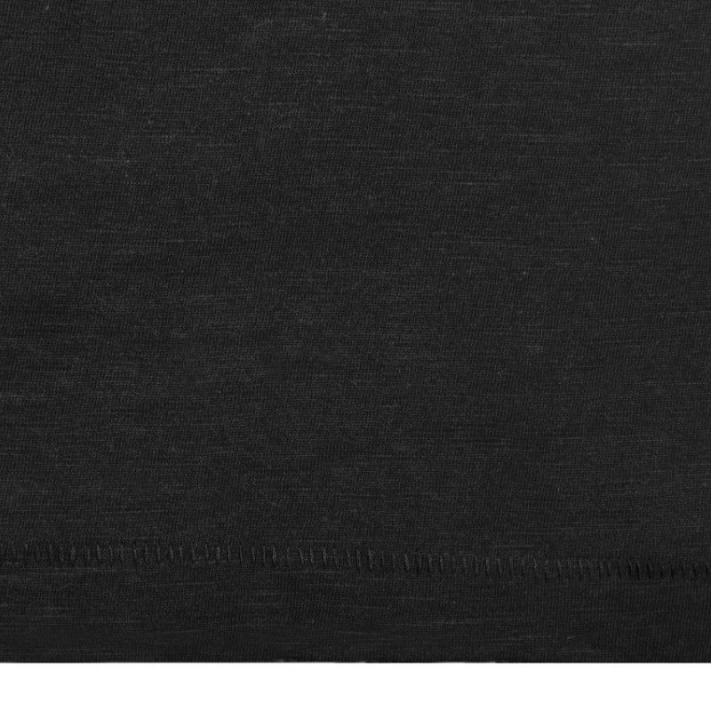 Футболка из джерси с протяжками «Portofino» унисекс, черный Футболка из джерси с протяжками «Portofino» унисекс, черный