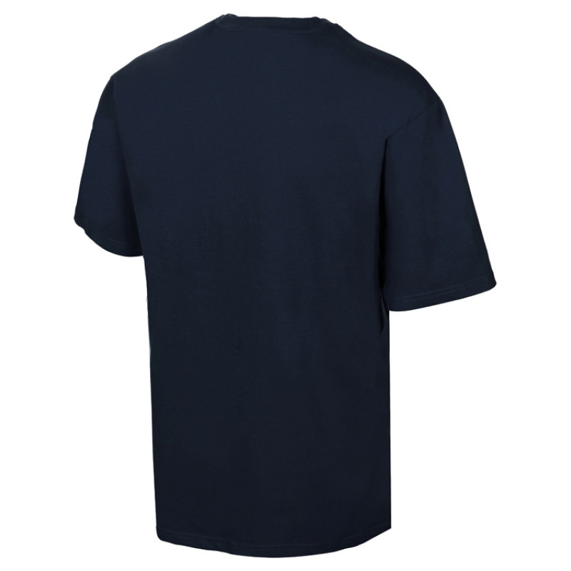 Футболка из френч терри «Warsaw» унисекс 220гр, темно-синий