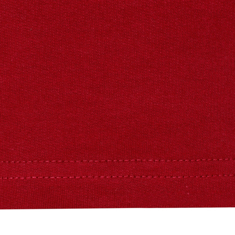 Футболка из френч терри «Warsaw» унисекс 220гр, красный