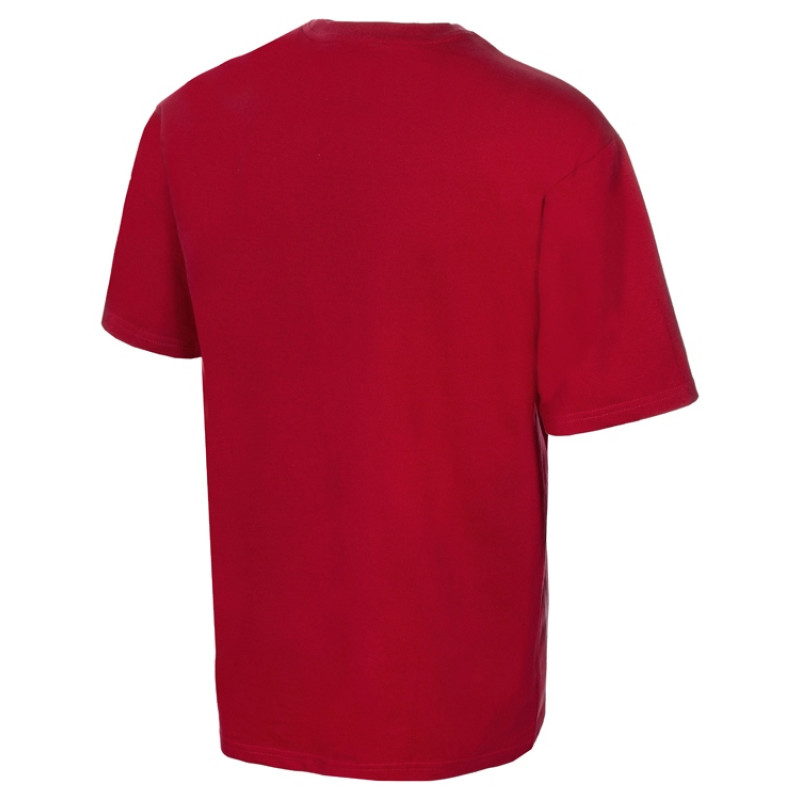 Футболка из френч терри «Warsaw» унисекс 220гр, красный