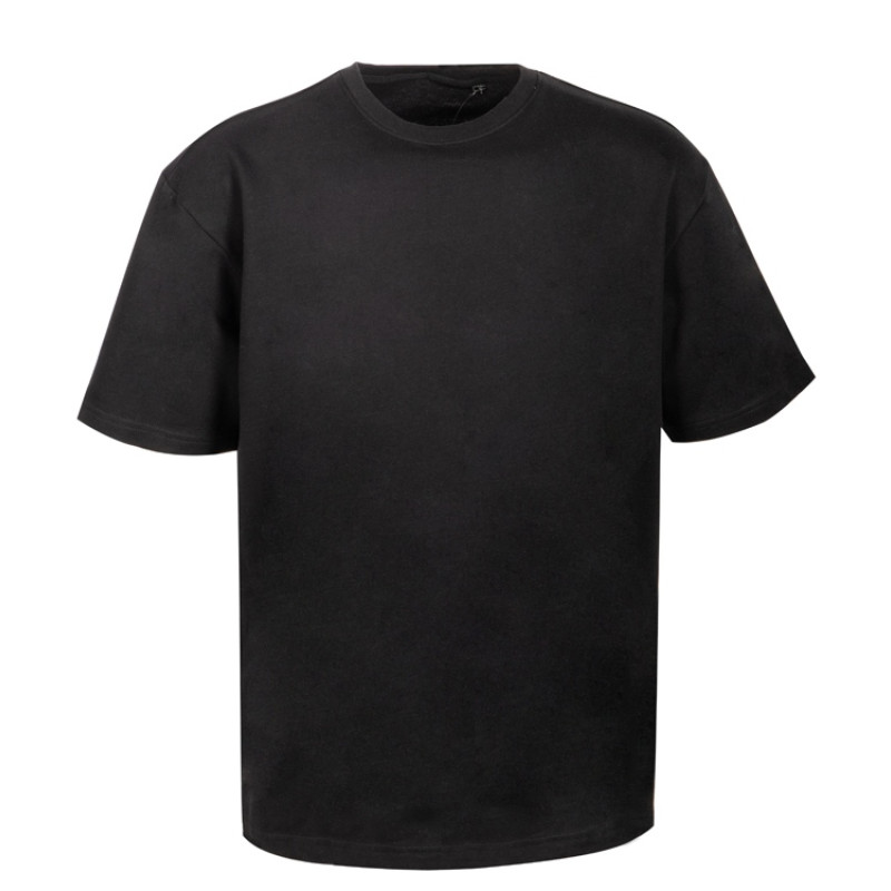 Футболка из френч терри «Warsaw» унисекс 220гр, черный Футболка из френч терри «Warsaw» унисекс 220гр, черный