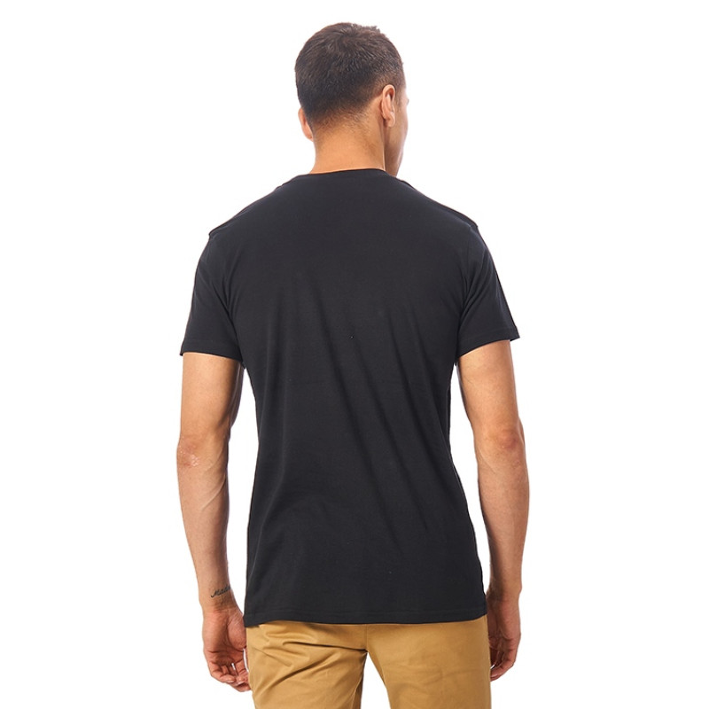 Футболка Club мужская, без боковых швов, черный