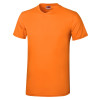 Футболка "Heavy Super Club" мужская с V-образным вырезом, оранжевый