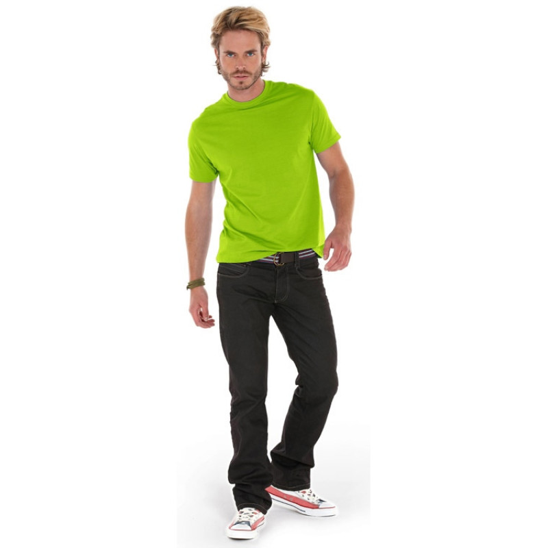 Футболка "Heavy Super Club" мужская, зеленое яблоко