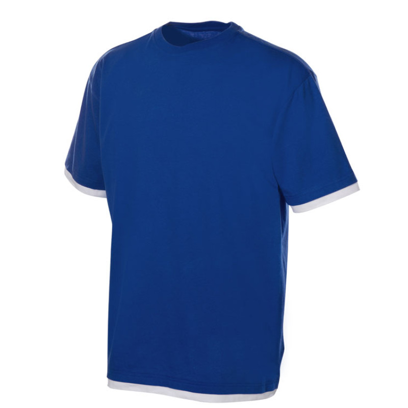 Футболка «Rotterdam» мужская, кл синий/белый