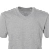 Футболка "Heavy Super Club" мужская с V-образным вырезом, серый меланж Футболка "Heavy Super Club" мужская с V-образным вырезом, серый меланж