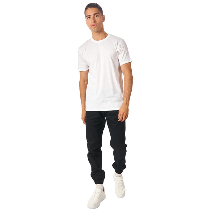 Футболка Club мужская, без боковых швов, белый