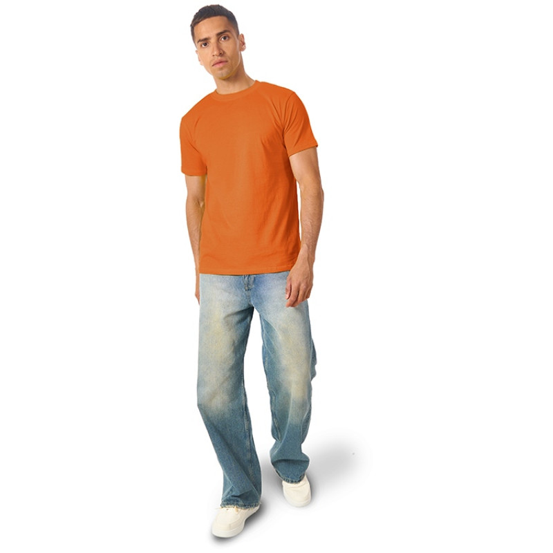 Футболка "Super club" мужская, оранжевый