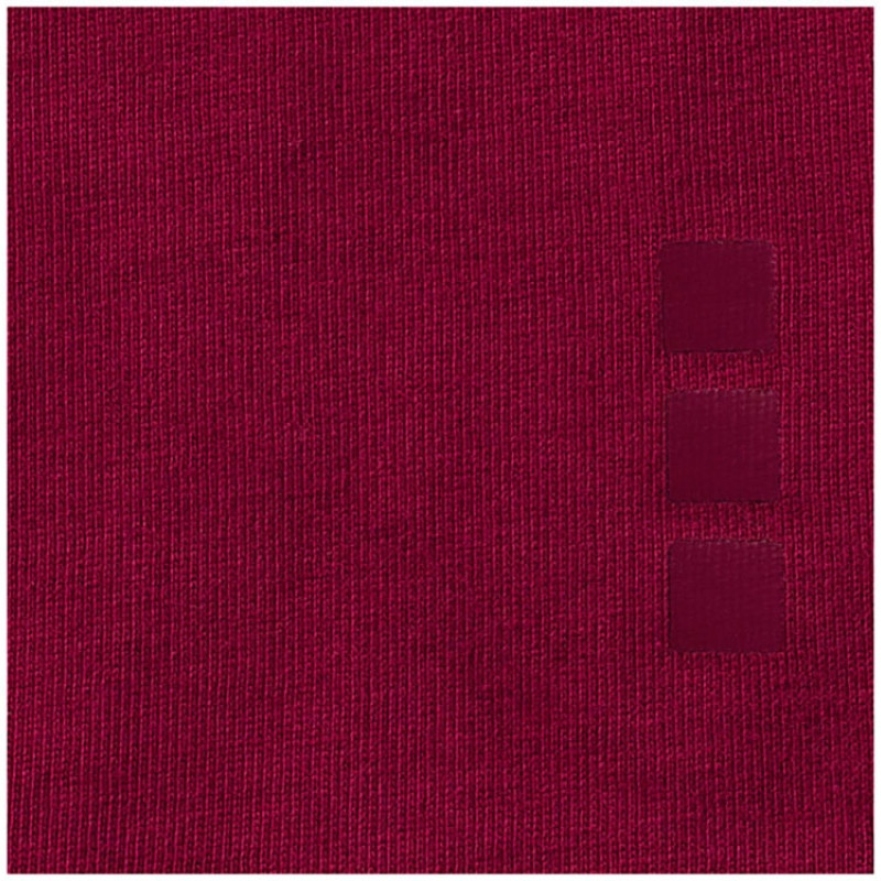 Nanaimo мужская футболка с коротким рукавом, бургунди