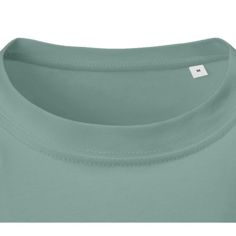 Футболка HD Fit короткий рукав с эластаном, припылено-бирюзовый