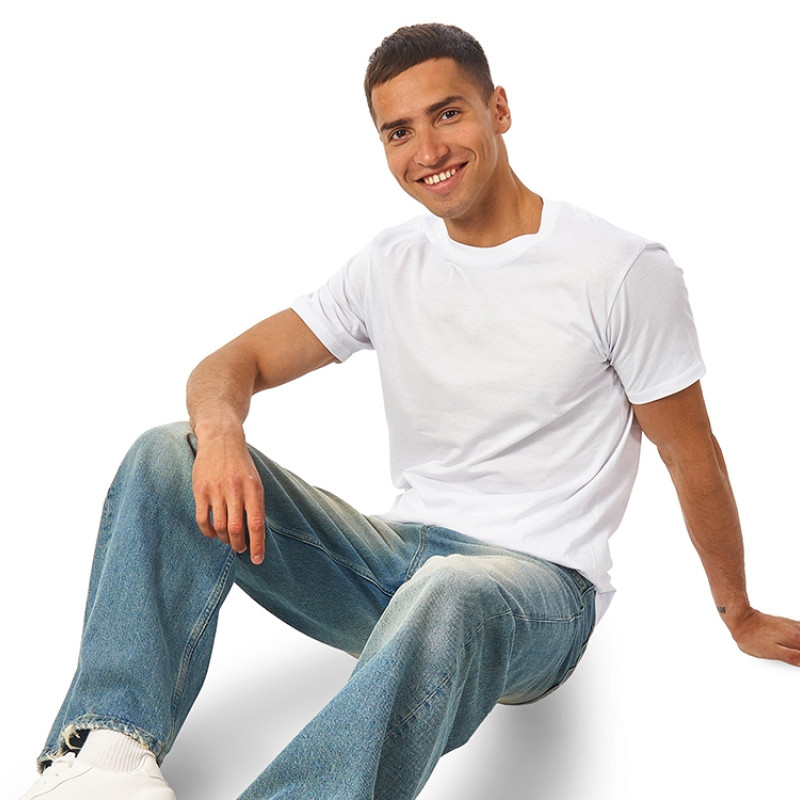 Футболка "Super club" мужская, белый