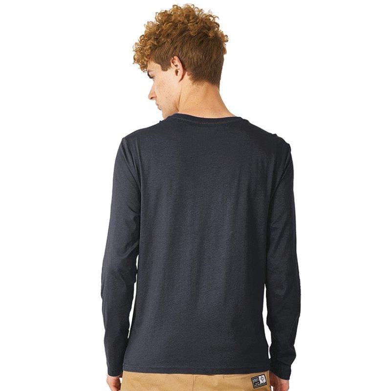 Лонгслив «Porto» мужской, темно-серый