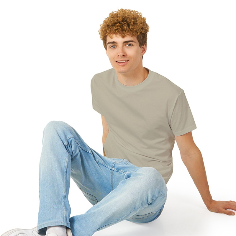 Футболка "Heavy Super Club" с боковыми швами, мужская, оливковый Футболка "Heavy Super Club" с боковыми швами, мужская, оливковый