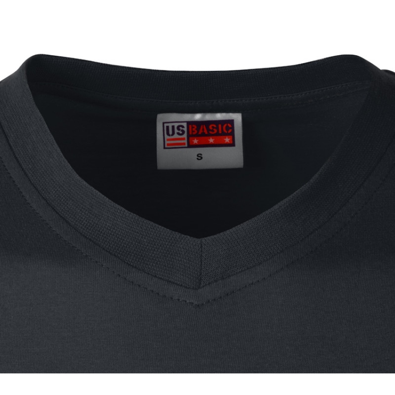 Футболка "Heavy Super Club" мужская с V-образным вырезом, темно-синий Футболка "Heavy Super Club" мужская с V-образным вырезом, темно-синий