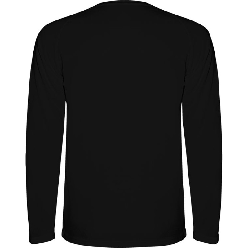 Футболка "Montecarlo " мужская с длинным рукавом, черный