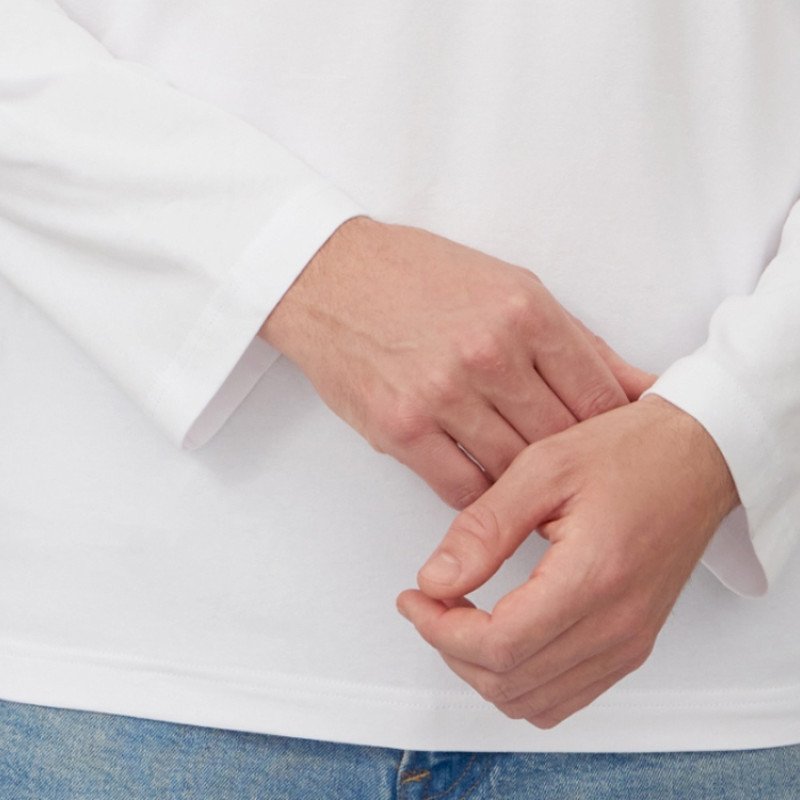 Лонгслив «HD Fit» мужской, белый