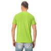 Футболка "Super club" мужская, зеленое яблоко