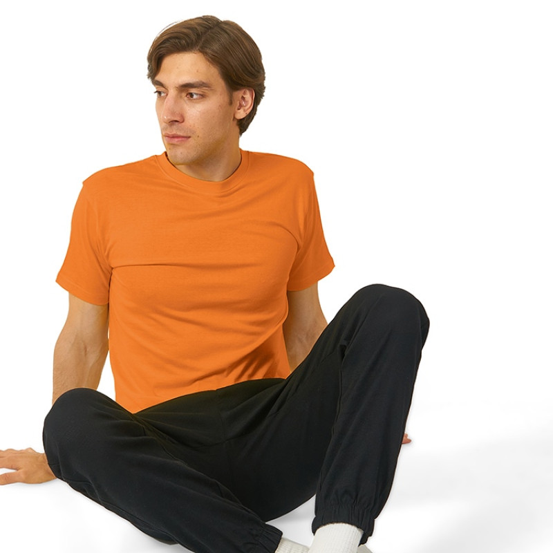 Футболка "Super Heavy Super Club" мужская, оранжевый