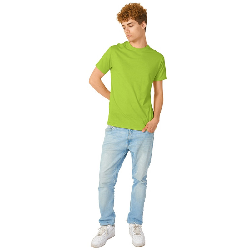 Футболка "Heavy Super Club" мужская, зеленое яблоко