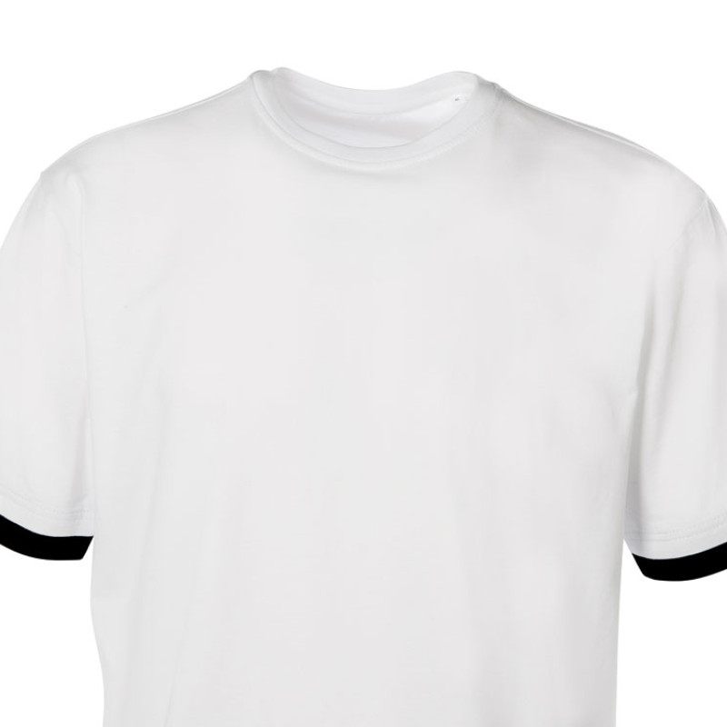 Футболка «Rotterdam» мужская, белый/черный