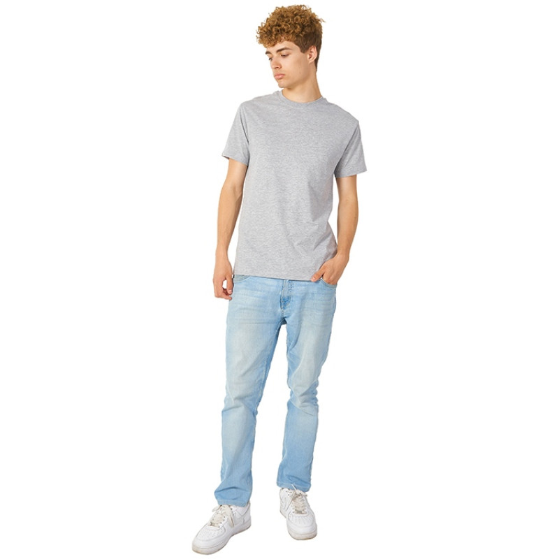 Футболка "Heavy Super Club" мужская, серый меланж Футболка "Heavy Super Club" мужская, серый меланж