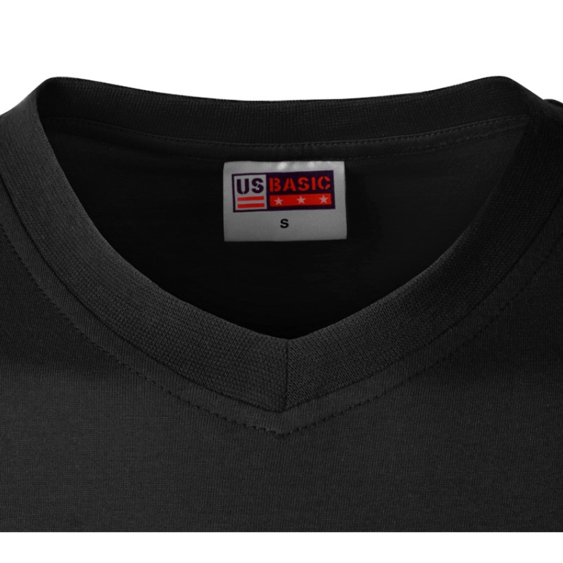 Футболка "Heavy Super Club" мужская с V-образным вырезом, черный Футболка "Heavy Super Club" мужская с V-образным вырезом, черный