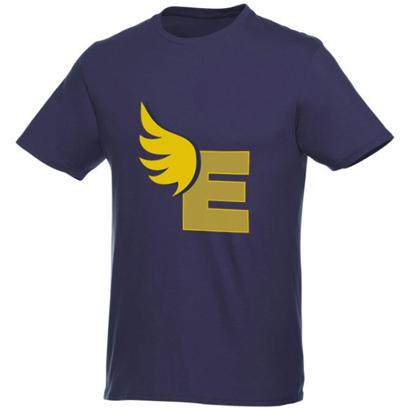 Мужская футболка Heros с коротким рукавом, темно-синий