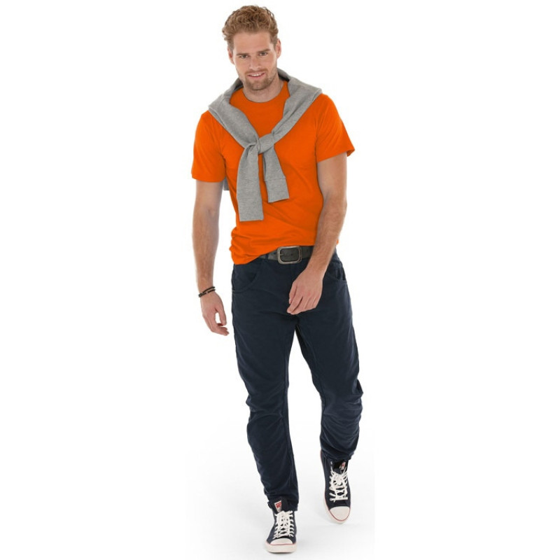 Футболка "Super club" мужская, оранжевый