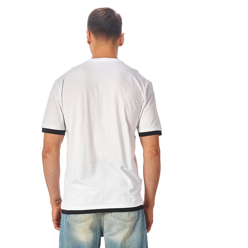 Футболка «Rotterdam» мужская, белый/черный