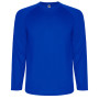 Футболка "Montecarlo " мужская с длинным рукавом, королевский синий