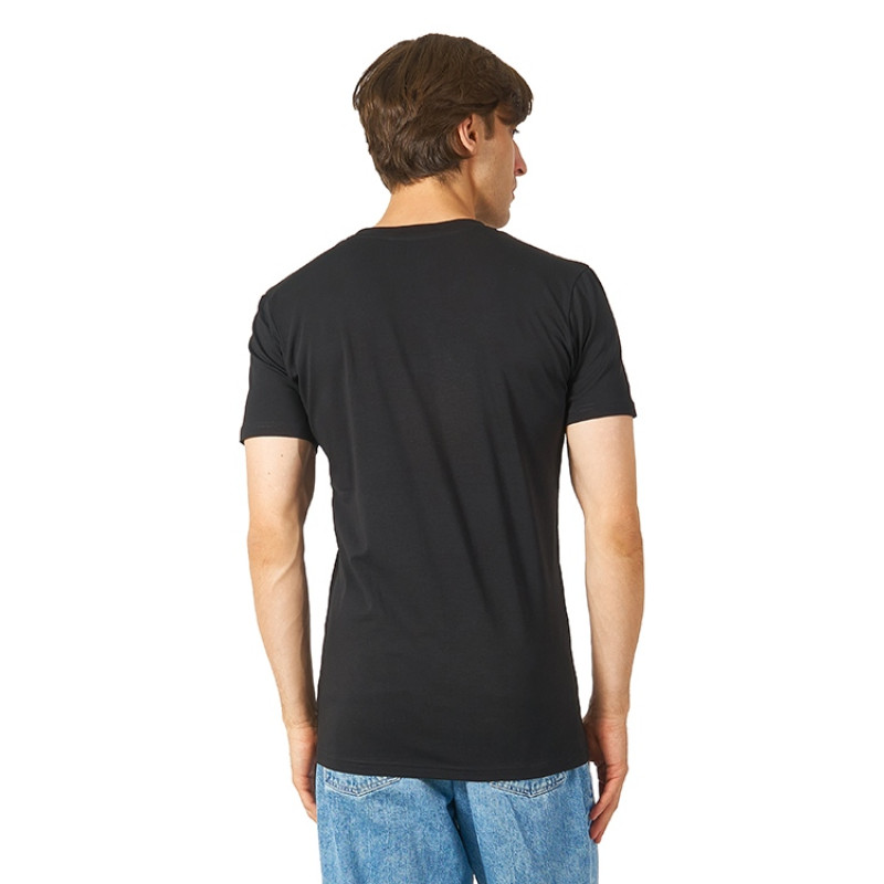 Футболка HD Fit короткий рукав с эластаном, мужская, чёрный