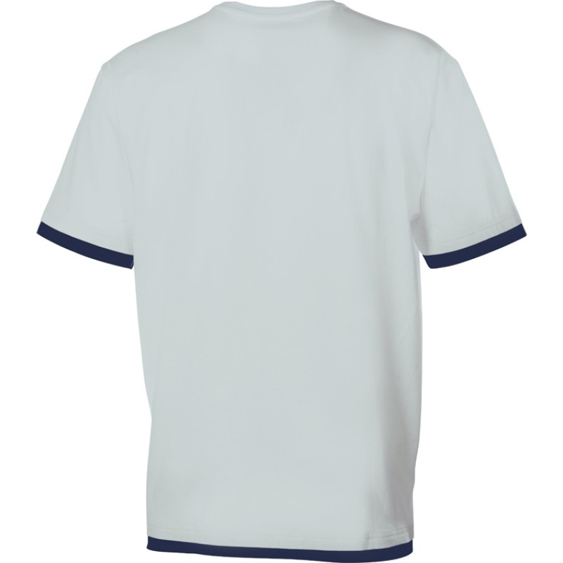 Футболка «Rotterdam» мужская, жемчужный/темно-синий