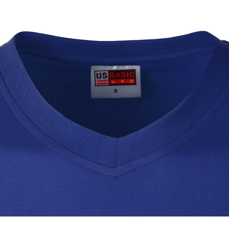 Футболка "Heavy Super Club" мужская с V-образным вырезом, кл. синий