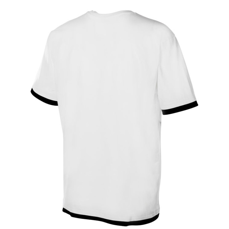 Футболка «Rotterdam» мужская, белый/черный