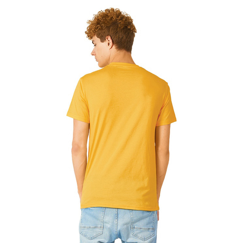 Футболка "Super club" мужская, золотисто-желтый