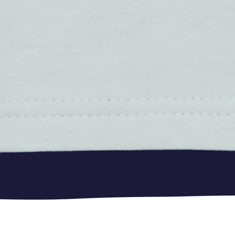 Футболка «Rotterdam» мужская, жемчужный/темно-синий