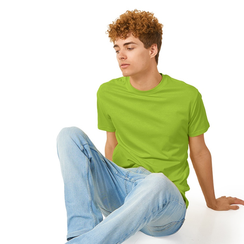 Футболка "Heavy Super Club" мужская, зеленое яблоко