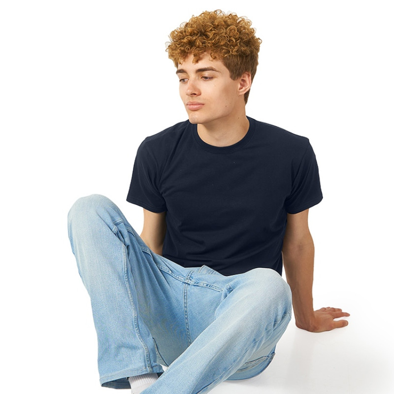 Футболка "Heavy Super Club" мужская, темно-синий